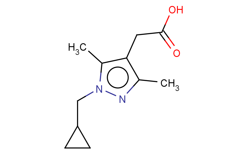 2-[1-(cyclopropylmethyl)-3,5-dimethyl-1H-pyrazol-4-yl]acetic acid