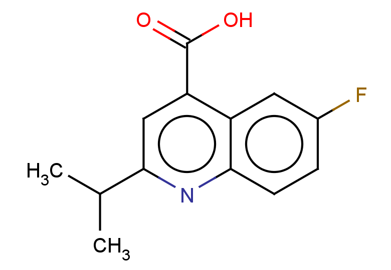 6-fluoro-2-(propan-2-yl)quinoline-4-carboxylic acid
