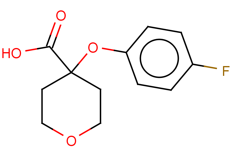 4-(4-fluorophenoxy)oxane-4-carboxylic acid