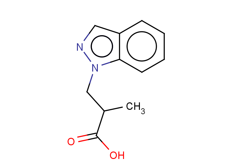 3-(1H-indazol-1-yl)-2-methylpropanoic acid