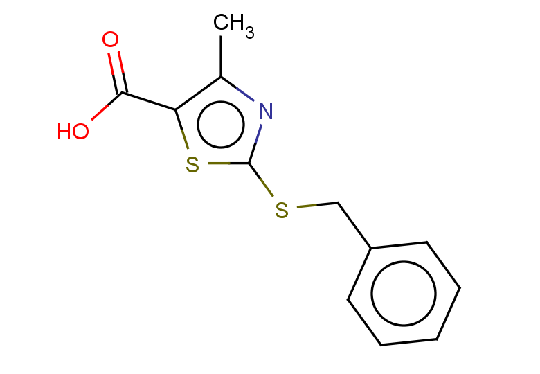 2-(benzylsulfanyl)-4-methyl-1,3-thiazole-5-carboxylic acid