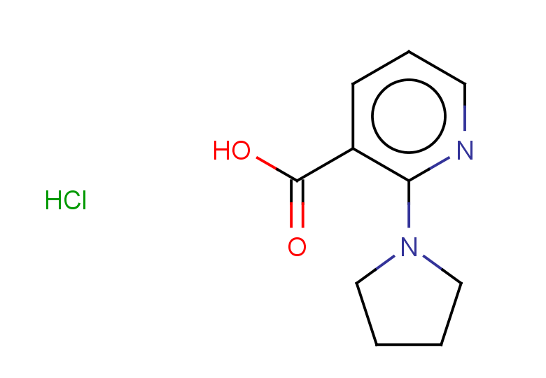 2-(pyrrolidin-1-yl)pyridine-3-carboxylic acid hydrochloride