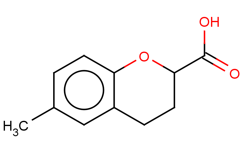 6-methyl-3,4-dihydro-2H-1-benzopyran-2-carboxylic acid