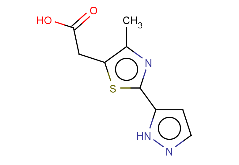 2-[4-methyl-2-(1H-pyrazol-5-yl)-1,3-thiazol-5-yl]acetic acid