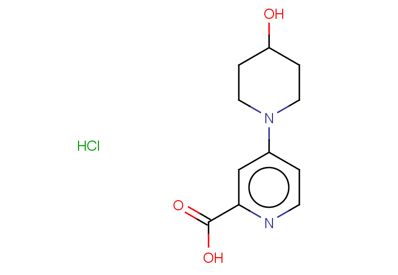 4-(4-hydroxypiperidin-1-yl)pyridine-2-carboxylic acid hydrochloride