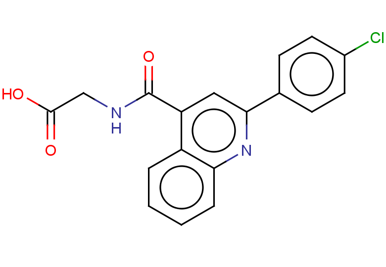 2-{[2-(4-chlorophenyl)quinolin-4-yl]formamido}acetic acid