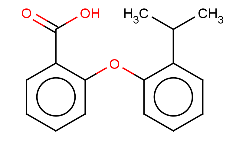 2-[2-(propan-2-yl)phenoxy]benzoic acid
