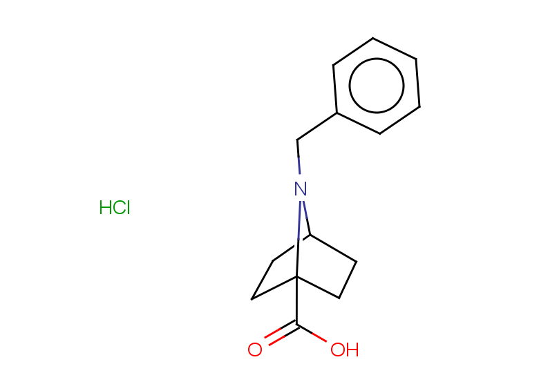 7-benzyl-7-azabicyclo[2.2.1]heptane-1-carboxylic acid hydrochloride