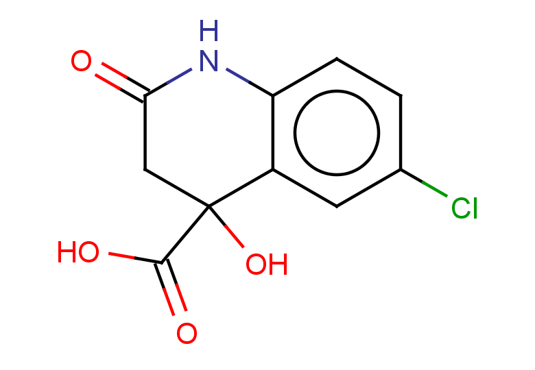 6-chloro-4-hydroxy-2-oxo-1,2,3,4-tetrahydroquinoline-4-carboxylic acid