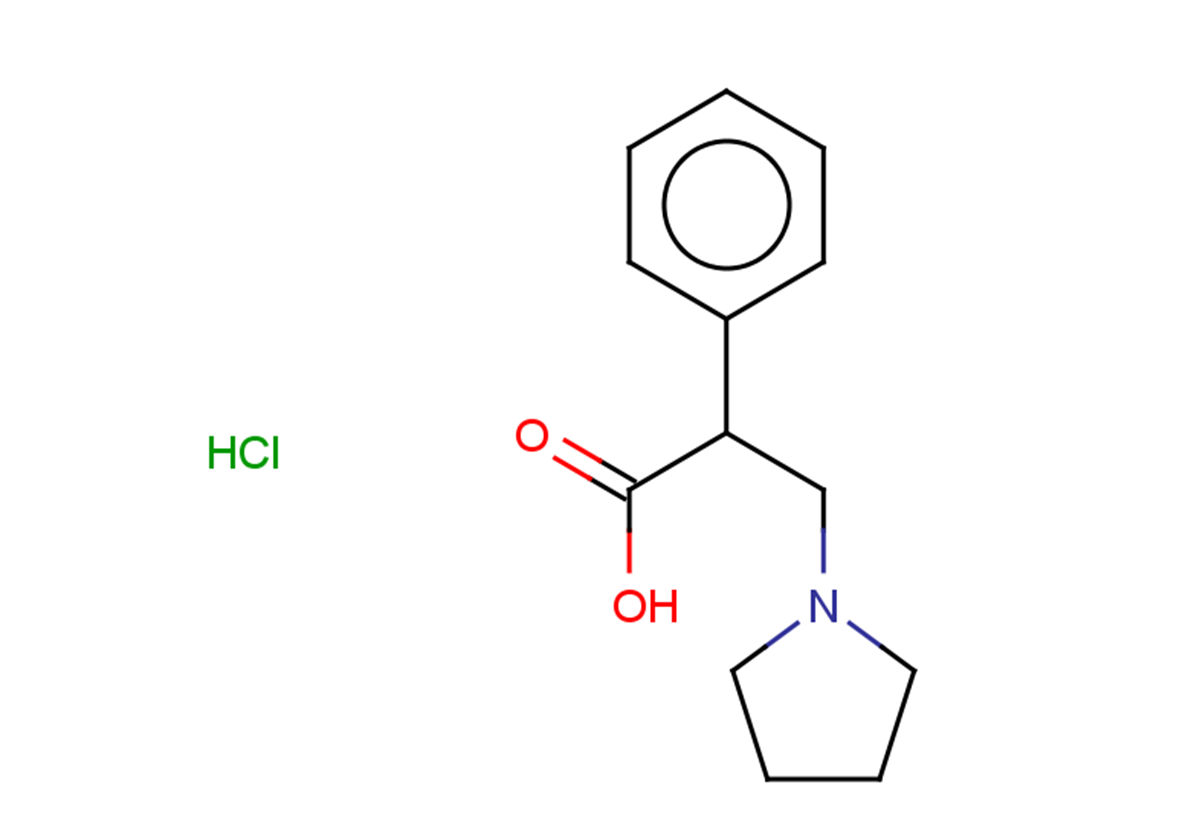 2-phenyl-3-(pyrrolidin-1-yl)propanoic acid hydrochloride