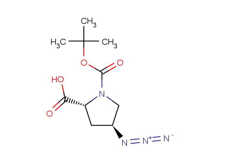 (2R,4S)-4-azido-1-[(tert-butoxy)carbonyl]pyrrolidine-2-carboxylic acid