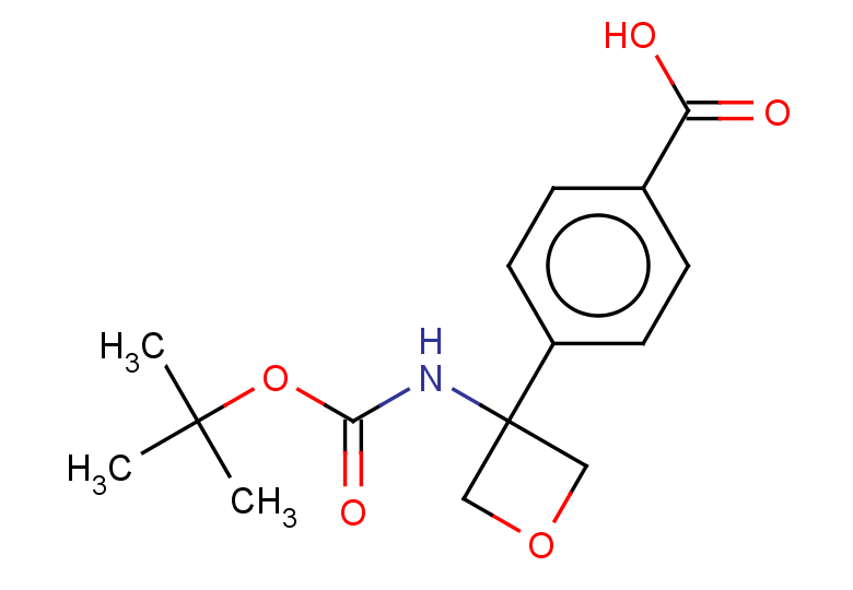 4-(3-{[(tert-butoxy)carbonyl]amino}oxetan-3-yl)benzoic acid
