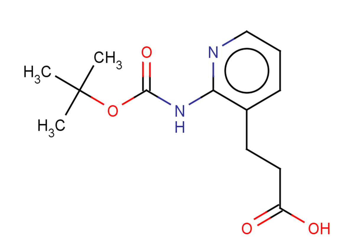 3-(2-{[(tert-butoxy)carbonyl]amino}pyridin-3-yl)propanoic acid