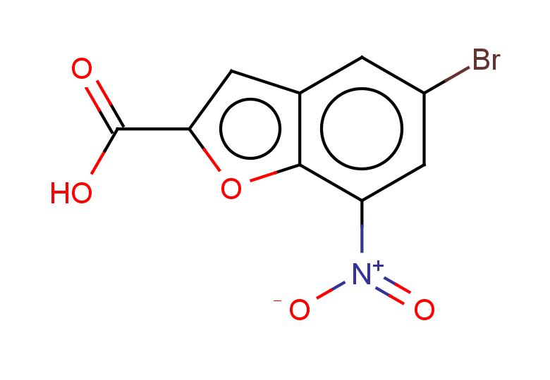 5-bromo-7-nitro-1-benzofuran-2-carboxylic acid