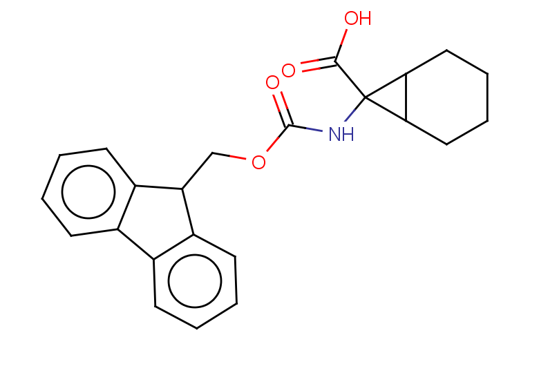 7-({[(9H-fluoren-9-yl)methoxy]carbonyl}amino)bicyclo[4.1.0]heptane-7-carboxylic acid