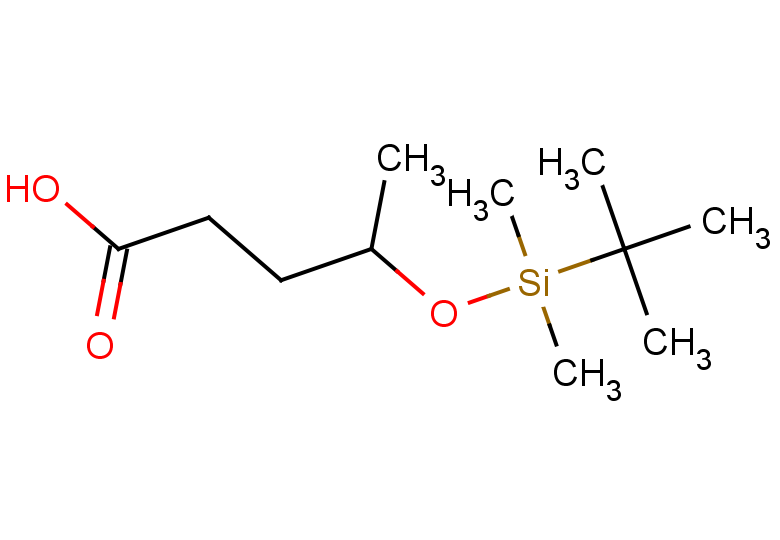 4-[(tert-butyldimethylsilyl)oxy]pentanoic acid