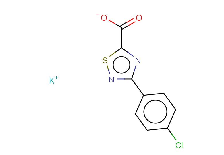 potassium 3-(4-chlorophenyl)-1,2,4-thiadiazole-5-carboxylate