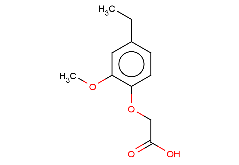 2-(4-ethyl-2-methoxyphenoxy)acetic acid