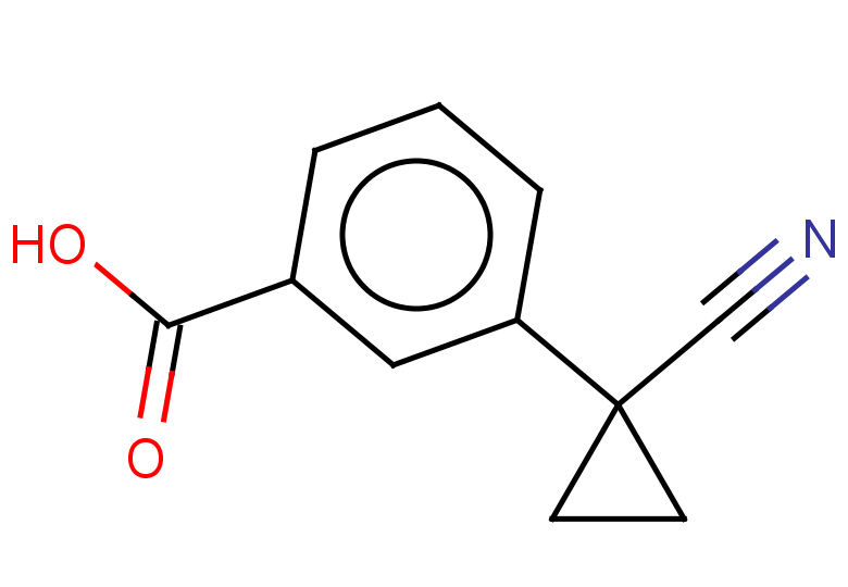 3-(1-cyanocyclopropyl)benzoic acid