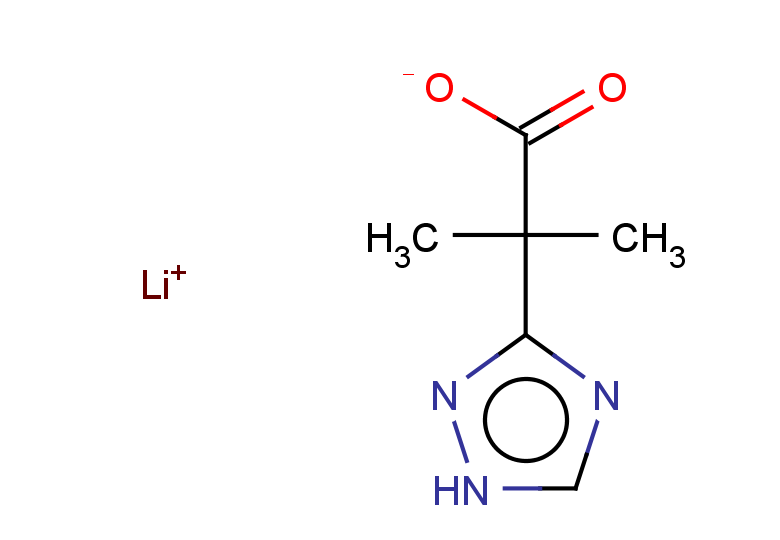 lithium(1+) ion 2-methyl-2-(1H-1,2,4-triazol-3-yl)propanoate