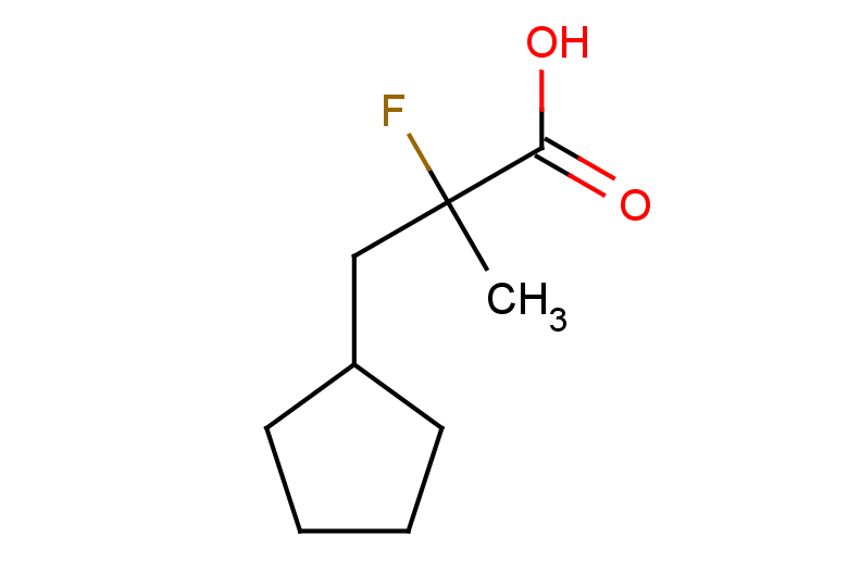 3-cyclopentyl-2-fluoro-2-methylpropanoic acid