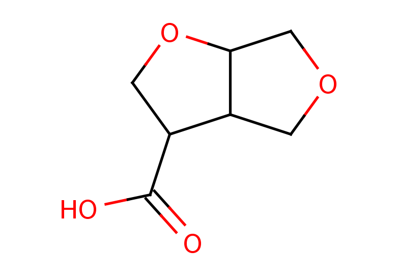 hexahydrofuro[2,3-c]furan-3-carboxylic acid, Mixture of diastereomers