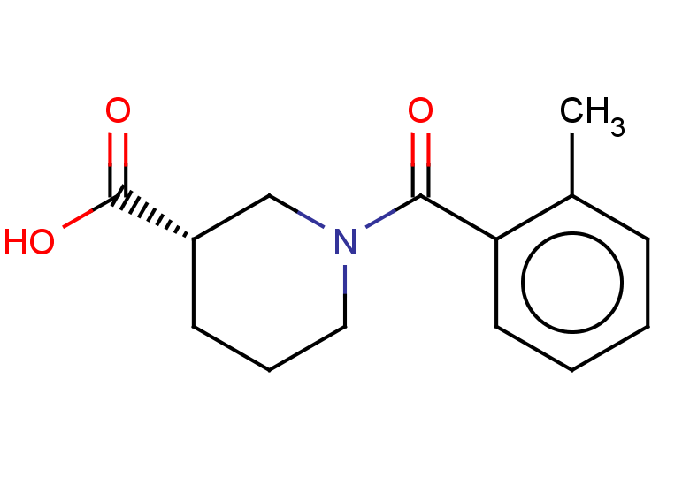 (3S)-1-(2-methylbenzoyl)piperidine-3-carboxylic acid