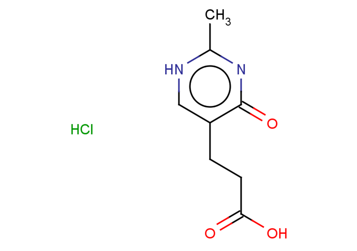 3-(2-methyl-4-oxo-1,4-dihydropyrimidin-5-yl)propanoic acid hydrochloride
