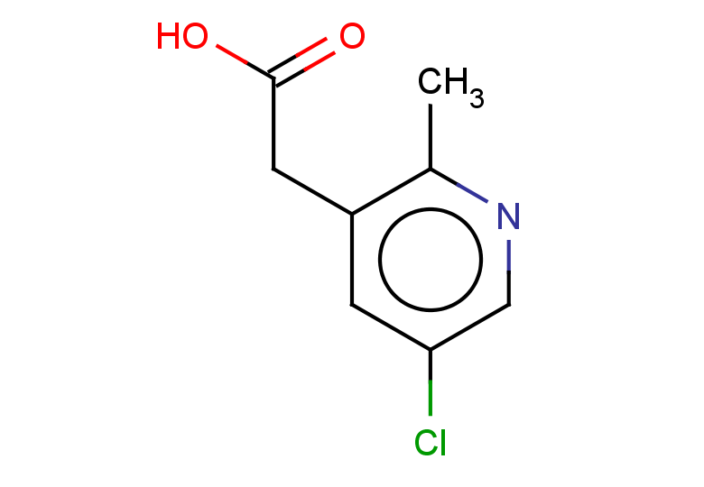 2-(5-chloro-2-methylpyridin-3-yl)acetic acid