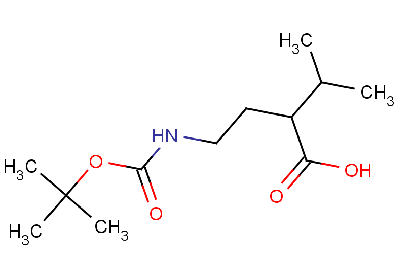 2-(2-{[(tert-butoxy)carbonyl]amino}ethyl)-3-methylbutanoic acid