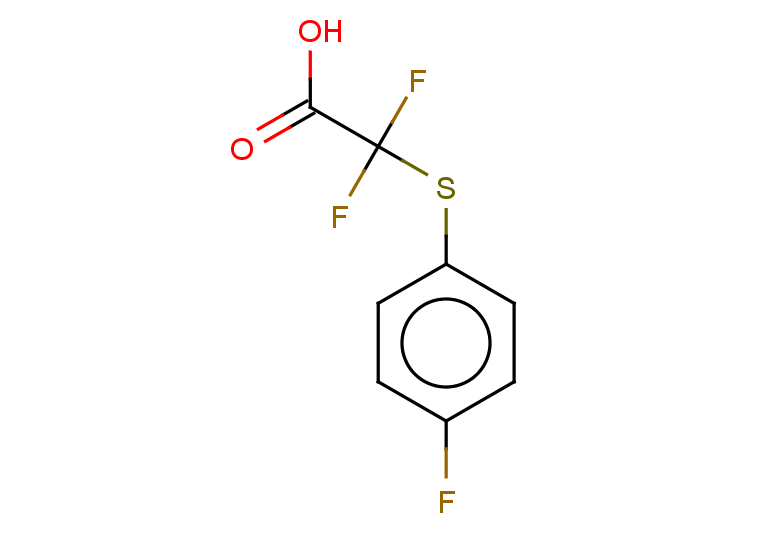 2,2-difluoro-2-[(4-fluorophenyl)sulfanyl]acetic acid