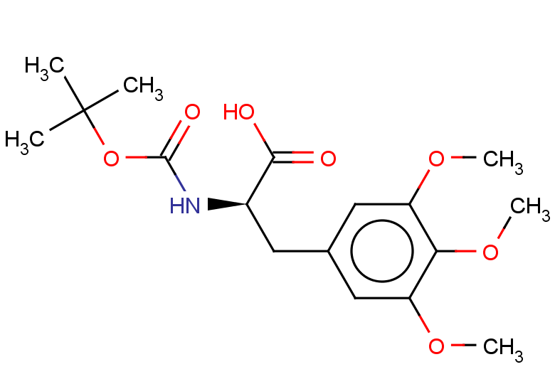 (2R)-2-{[(tert-butoxy)carbonyl]amino}-3-(3,4,5-trimethoxyphenyl)propanoic acid