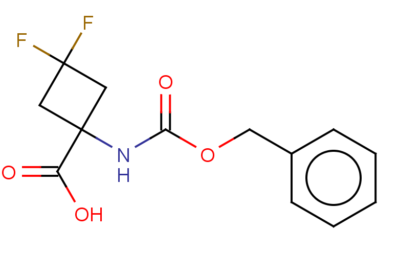 1-{[(benzyloxy)carbonyl]amino}-3,3-difluorocyclobutane-1-carboxylic acid