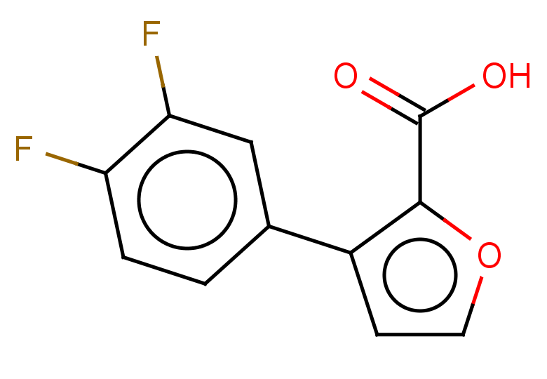 3-(3,4-difluorophenyl)furan-2-carboxylic acid