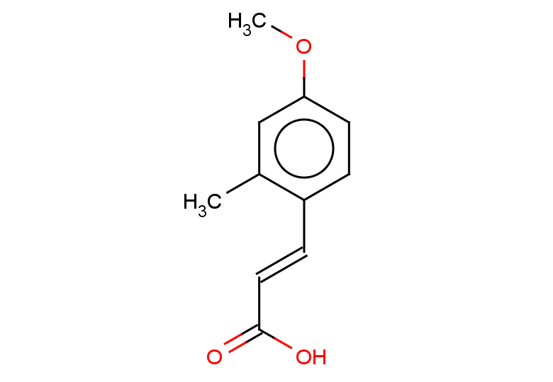 (2E)-3-(4-methoxy-2-methylphenyl)prop-2-enoic acid