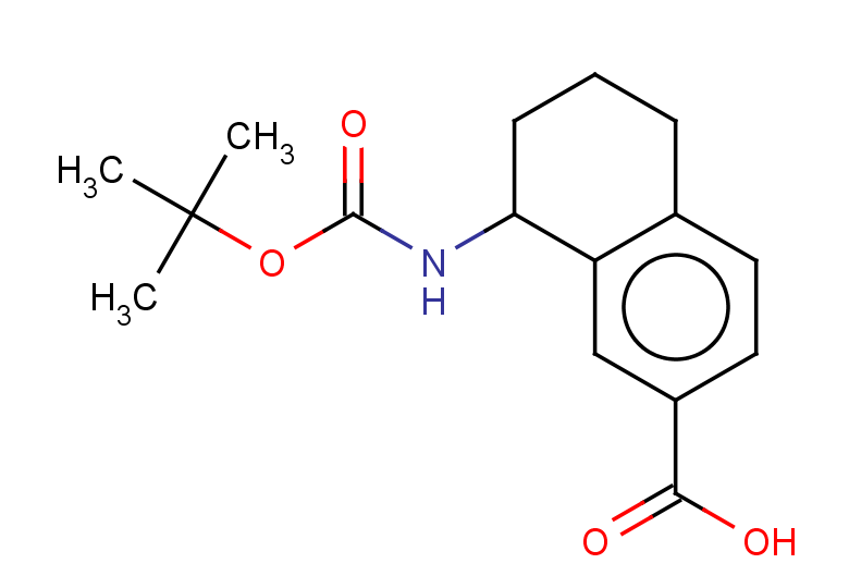 8-{[(tert-butoxy)carbonyl]amino}-5,6,7,8-tetrahydronaphthalene-2-carboxylic acid