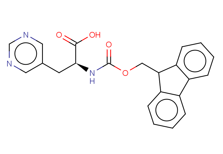 (2S)-2-{[(9H-fluoren-9-ylmethoxy)carbonyl]amino}-3-(pyrimidin-5-yl)propanoic acid
