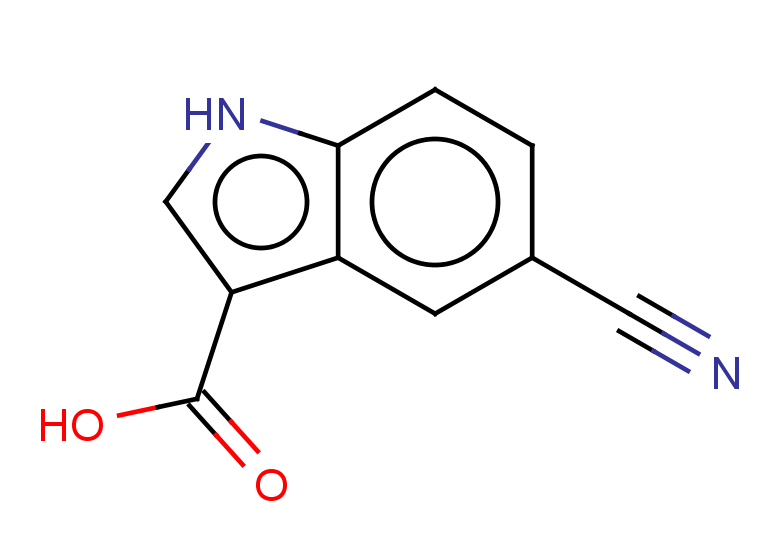 5-cyano-1H-indole-3-carboxylic acid