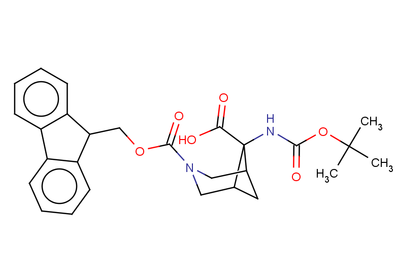 6-{[(tert-butoxy)carbonyl]amino}-3-{[(9H-fluoren-9-yl)methoxy]carbonyl}-3-azabicyclo[3.1.1]heptane-6-carboxylic acid