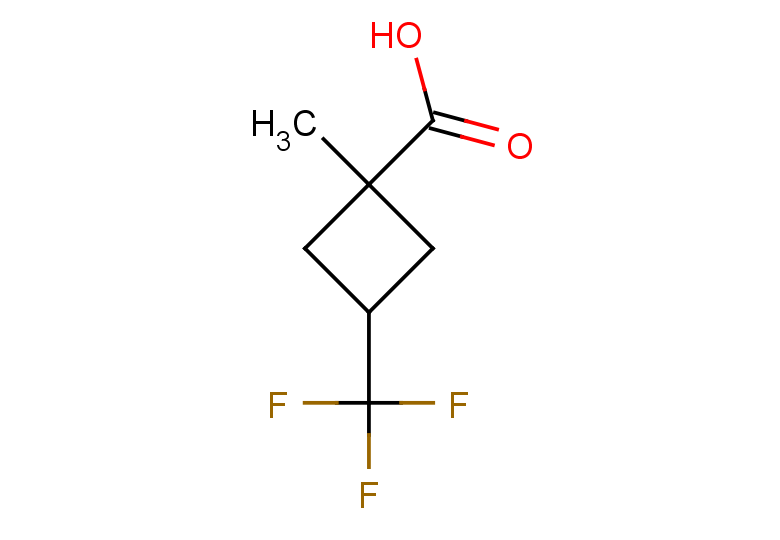 1-methyl-3-(trifluoromethyl)cyclobutane-1-carboxylic acid, Mixture of diastereomers
