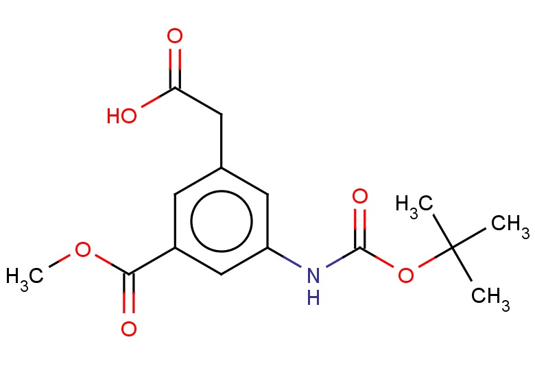2-(3-{[(tert-butoxy)carbonyl]amino}-5-(methoxycarbonyl)phenyl)acetic acid