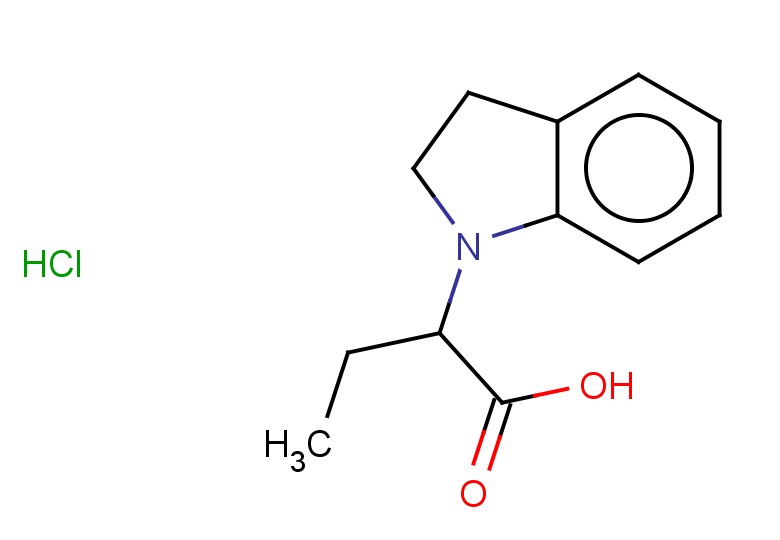 2-(2,3-dihydro-1H-indol-1-yl)butanoic acid hydrochloride