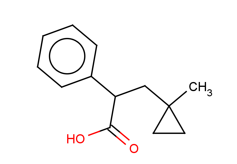 3-(1-methylcyclopropyl)-2-phenylpropanoic acid