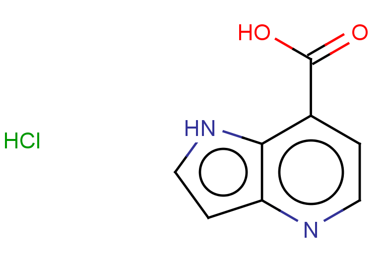 1H-pyrrolo[3,2-b]pyridine-7-carboxylic acid hydrochloride