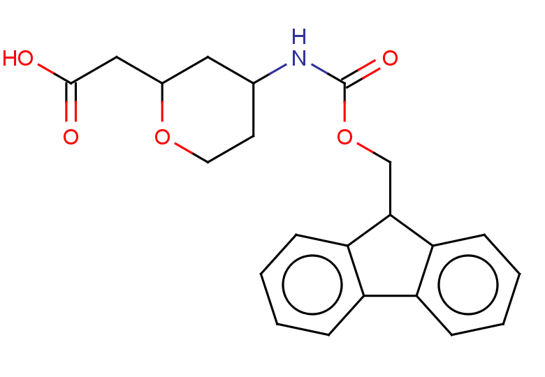 2-[4-({[(9H-fluoren-9-yl)methoxy]carbonyl}amino)oxan-2-yl]acetic acid, Mixture of diastereomers