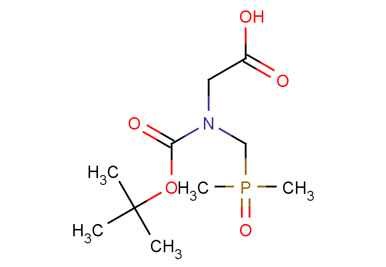 2-{[(tert-butoxy)carbonyl][(dimethylphosphoryl)methyl]amino}acetic acid