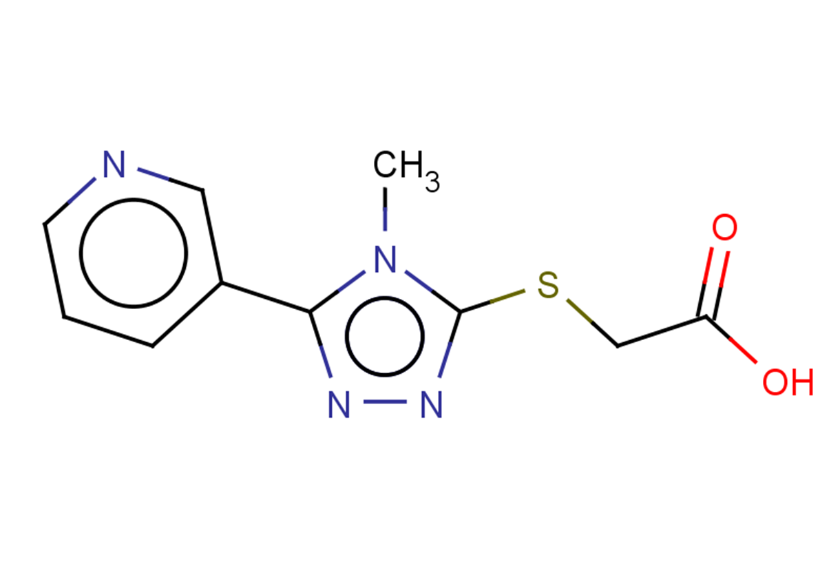 2-{[4-methyl-5-(pyridin-3-yl)-4H-1,2,4-triazol-3-yl]sulfanyl}acetic acid