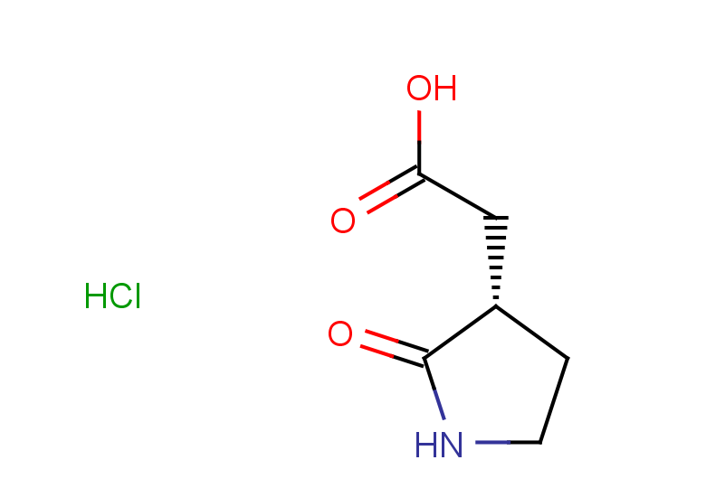 2-[(3S)-2-oxopyrrolidin-3-yl]acetic acid hydrochloride