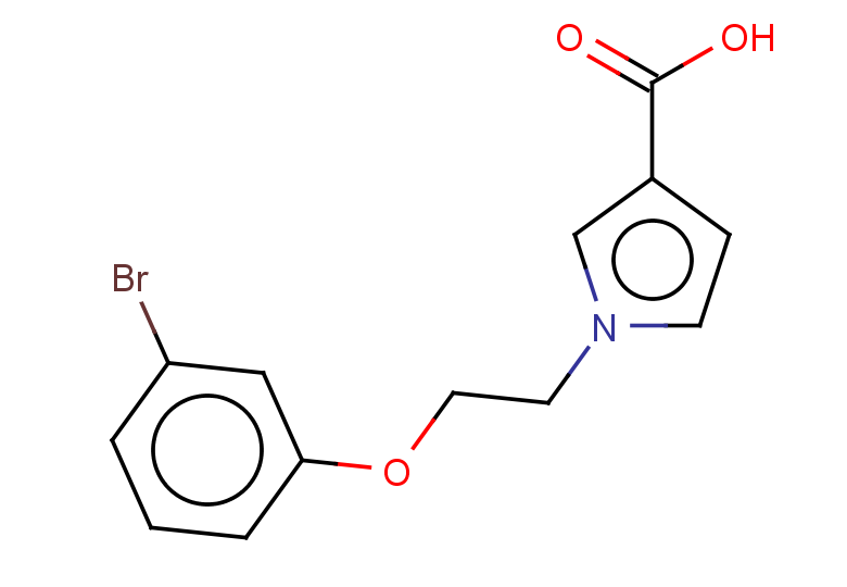 1-[2-(3-bromophenoxy)ethyl]-1H-pyrrole-3-carboxylic acid