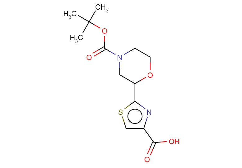 2-{4-[(tert-butoxy)carbonyl]morpholin-2-yl}-1,3-thiazole-4-carboxylic acid